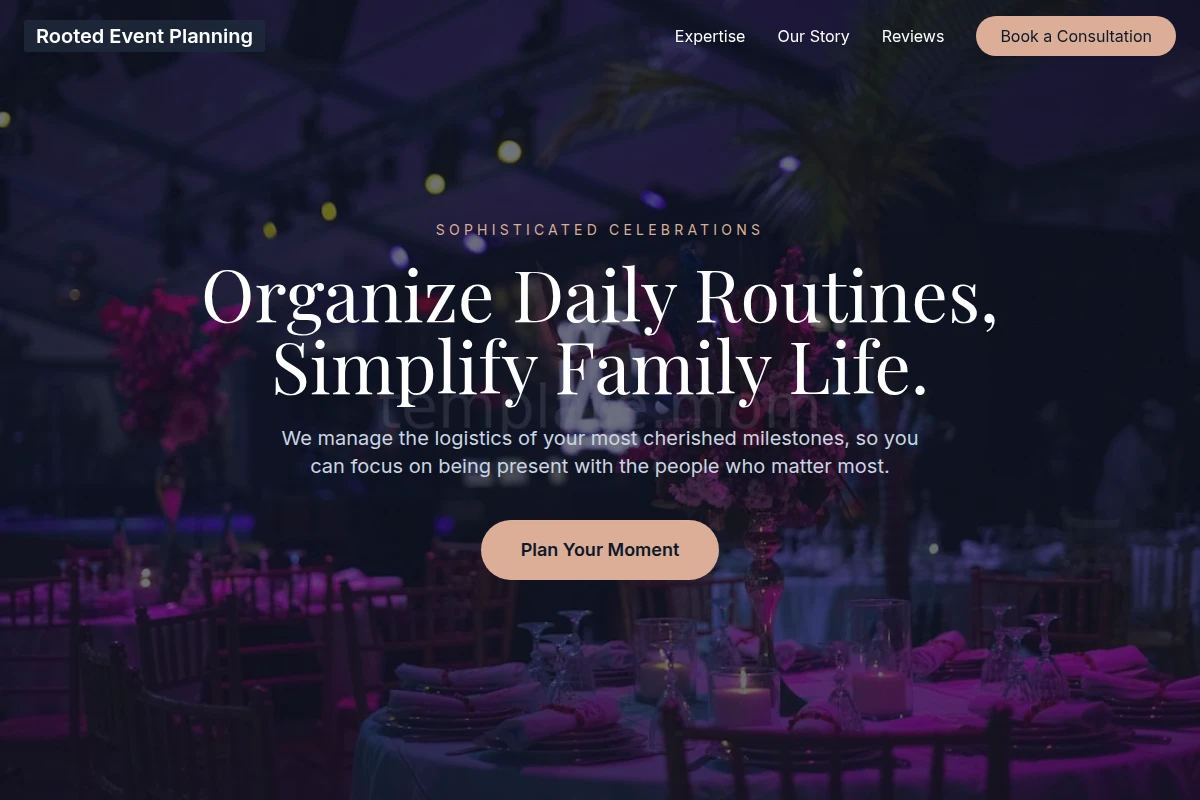 Rooted Event Planning