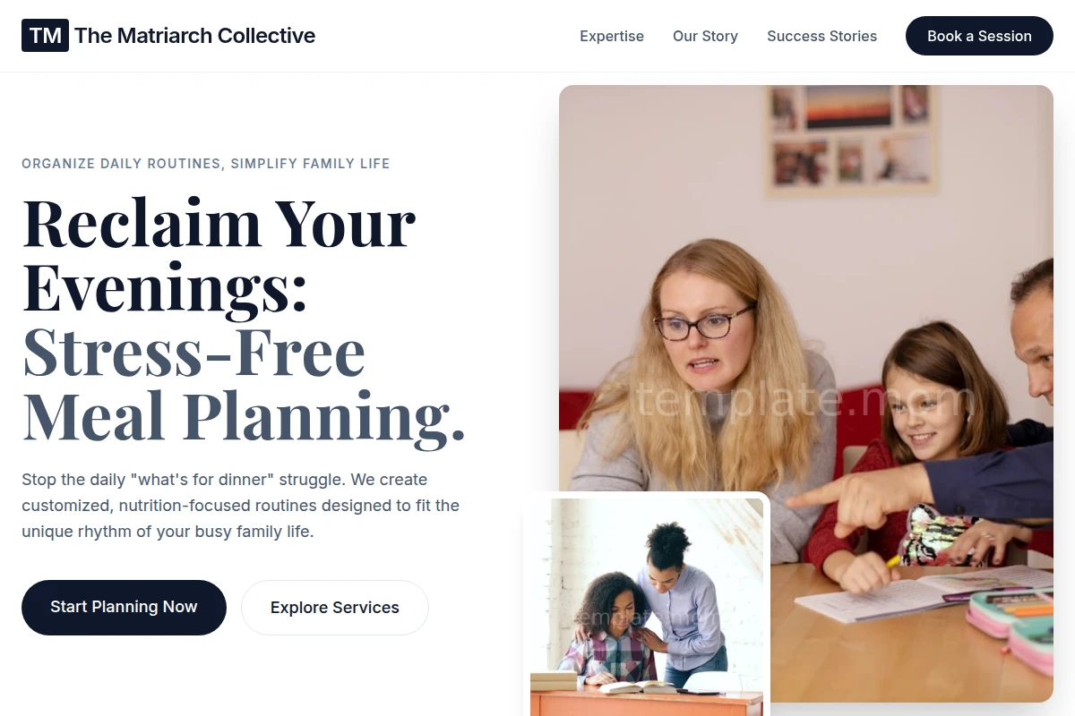 Meal-Plan Parenting Coach